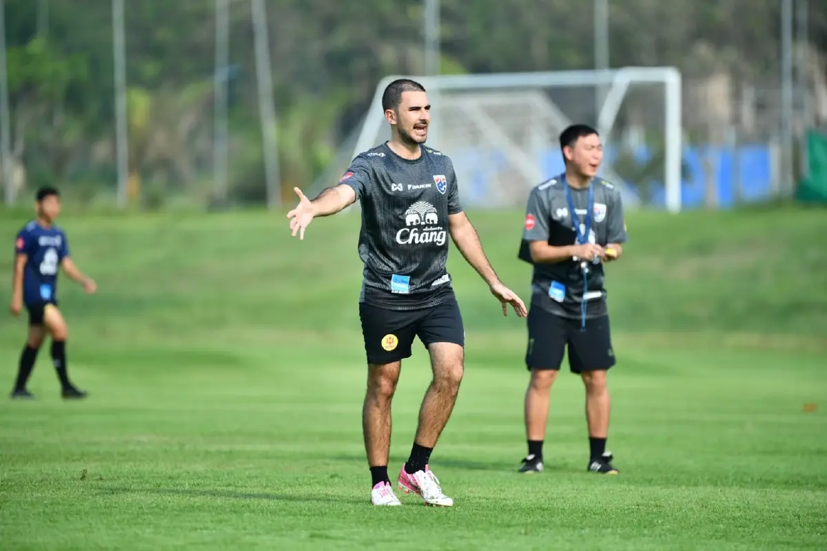 "ช้างศึก U23" ซ้อมก่อนลับแข้งเกษตรศาสตร์