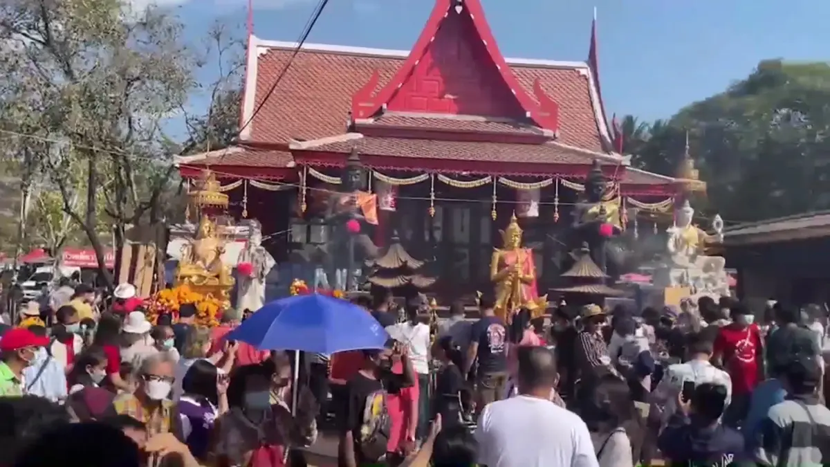 อานิสงส์วัดจุฬามณีเม็ดเงินสะพัดสมุทรสงคราม