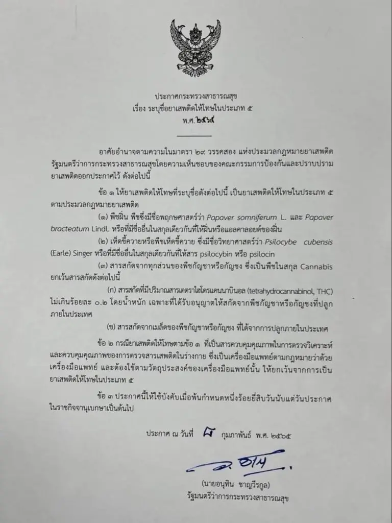 เช็กตรงนี้ ! ปลดล็อกกัญชาเสรี สายเขียวอยากปลูกตามบ้านต้องทำอย่างไร