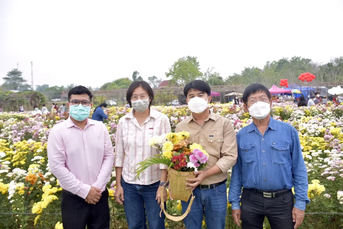 วช. หนุน วว. วิจัยพันธุ์ไม้ดอกปลอดโรคสู่งาน เบญจมาศบานในม่านหมอก ครั้งที่ 20