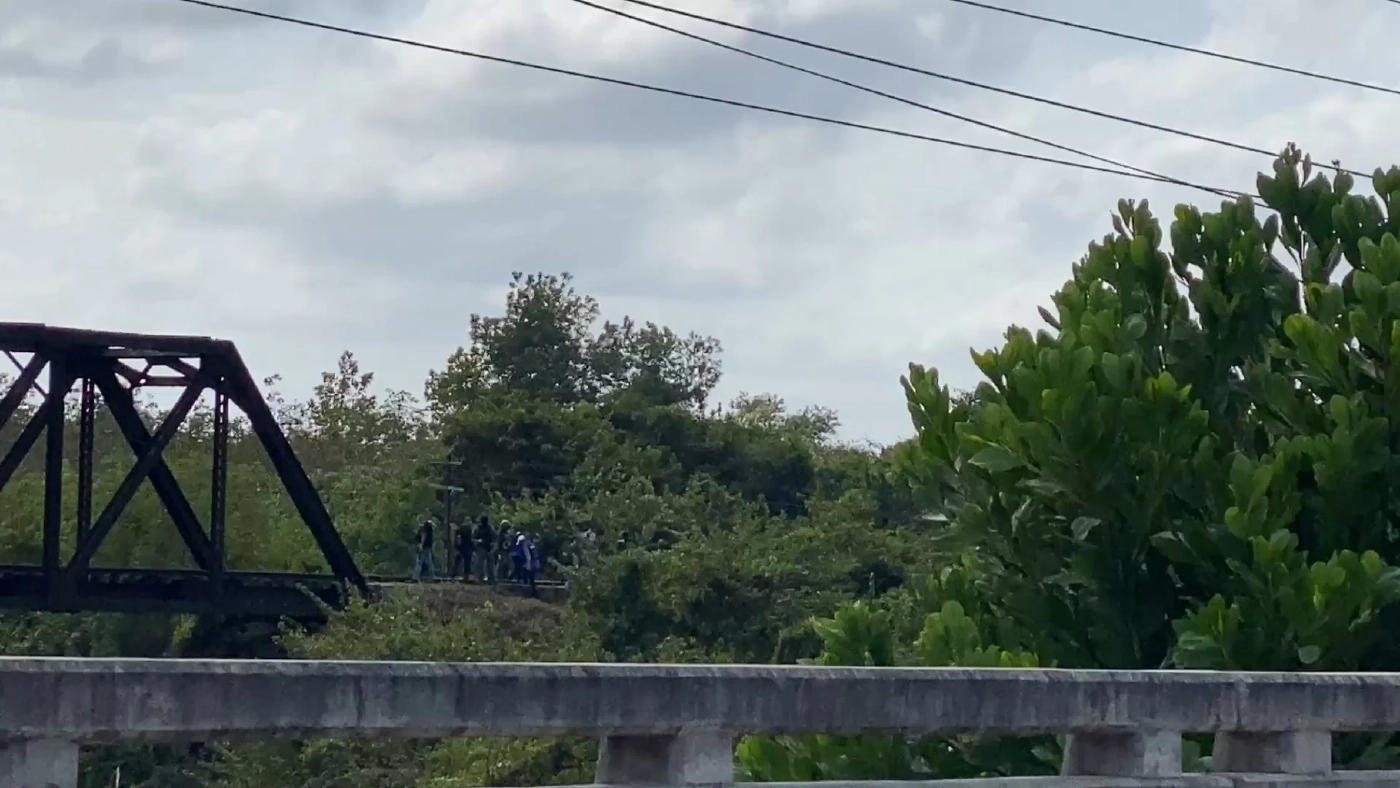 อีโอดีเคลียร์กับระเบิดทางรถไฟระหว่างสถานีจะนะ-ท่าแมงลัก