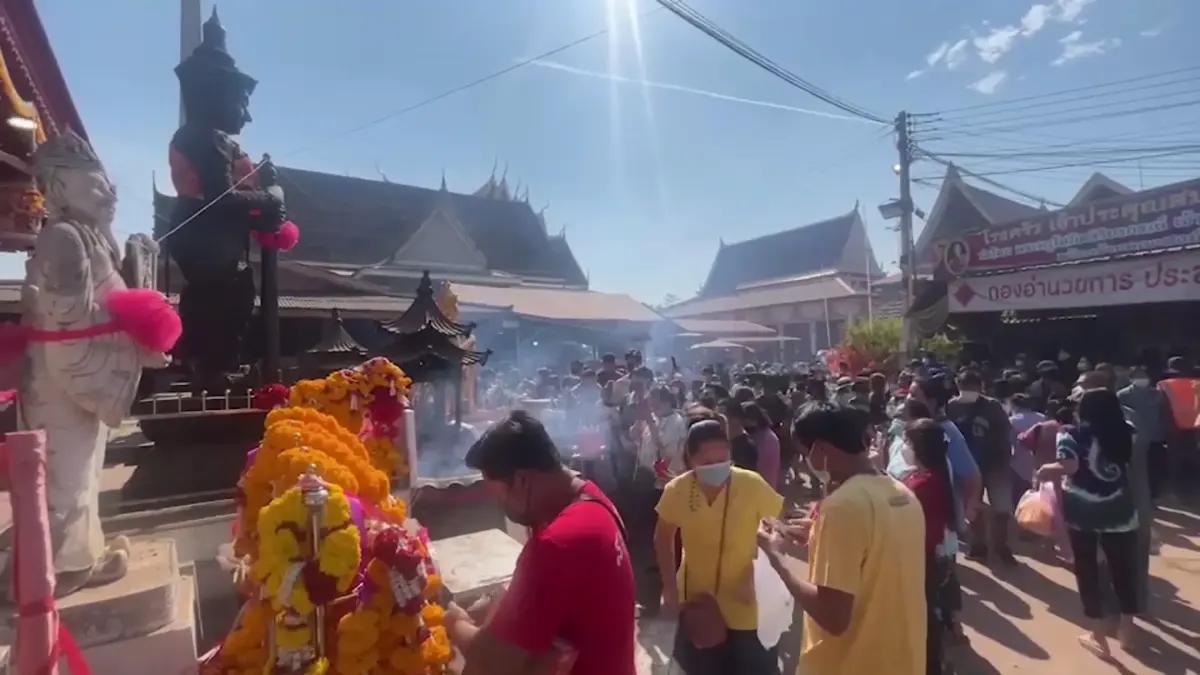 อานิสงส์วัดจุฬามณีเม็ดเงินสะพัดสมุทรสงคราม