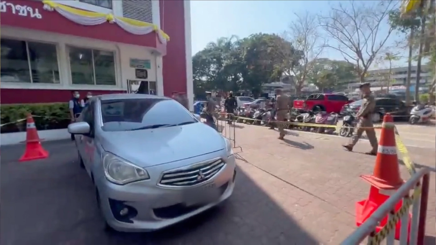 พบรถใช้ก่อเหตุยิงนายก อบต. ที่บางละมุง เร่งหาหลักฐานเชื่อม