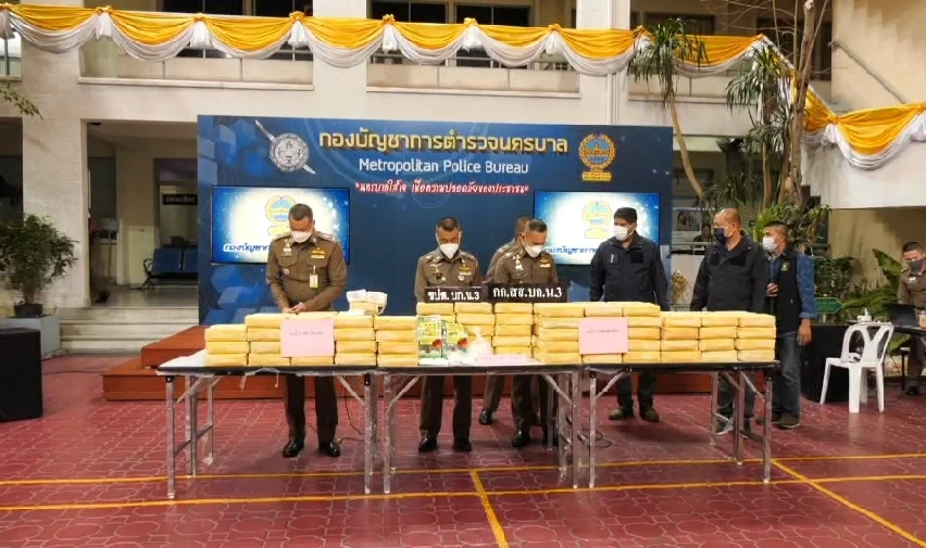 ผงะ! ตำรวจนครบาล โชว์จับยาบ้า 1.5 ล้านเม็ด ไอซ์ 3 กก. ซุกกลางกรุง