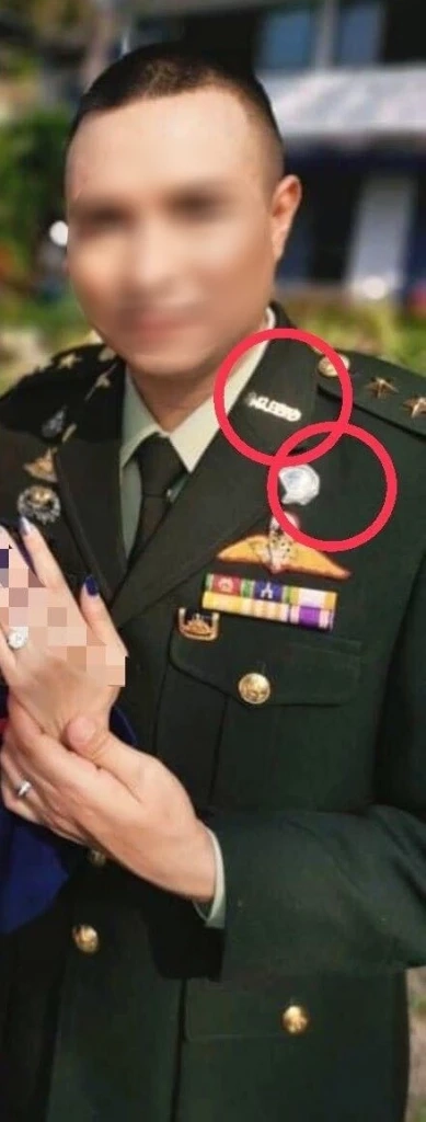 เพจดังจับผิดหนุ่มสวมเครื่องแบบ "ทหาร" ติดประดับยศอื้อ กำมะลอหรือเปล่า? 