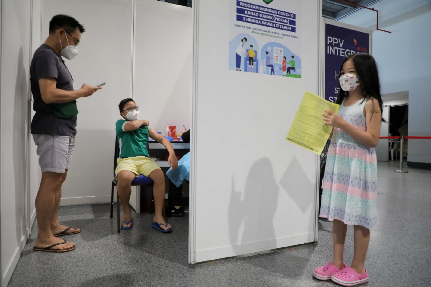 มาเลเซียเริ่มฉีดวัคซีนโควิดให้เด็ก 5-11 ปี