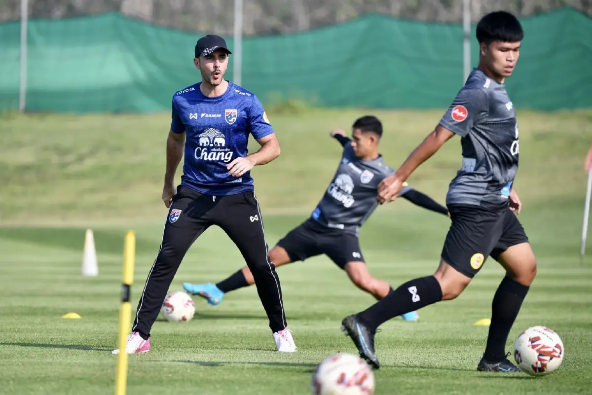 "ซัลบา" นำช้างศึก U23 ซ้อมครั้งแรก ก่อนลุยชิงแชมป์อาเซียน