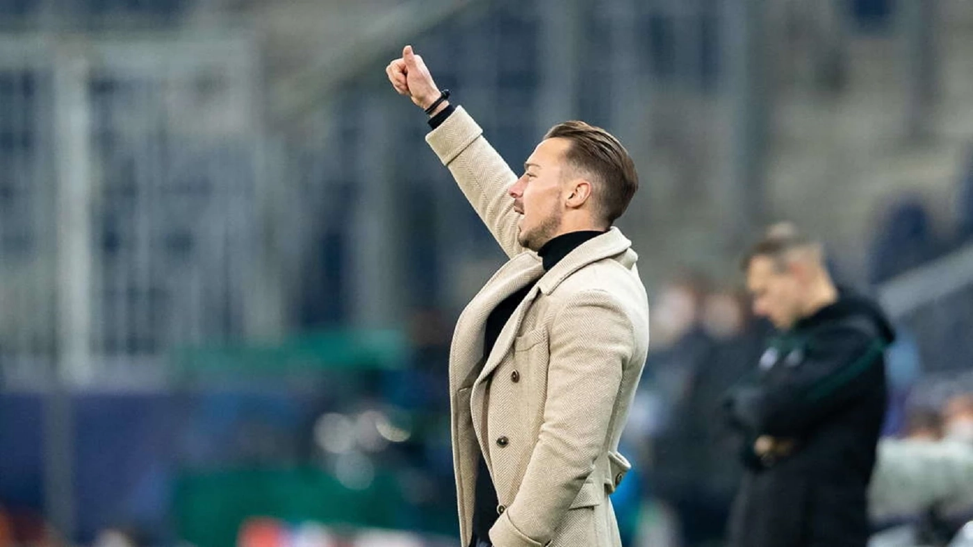 (ในยกแรกระหว่างสองโค้ชหนุ่ม ไยส์เซิล สร้างปัญหาให้ นาเกลส์มันน์ ได้ไม่น้อย / ภาพจาก Eibner Europa)