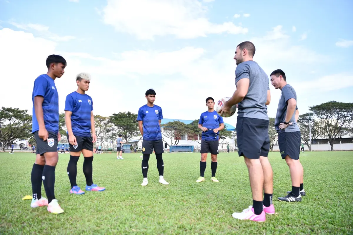 ช้างศึก U23 ซ้อมโค้งสุดท้ายก่อนเจอสิงคโปร์ "ชนภัช" รับอยากไปให้ถึงแชมป์