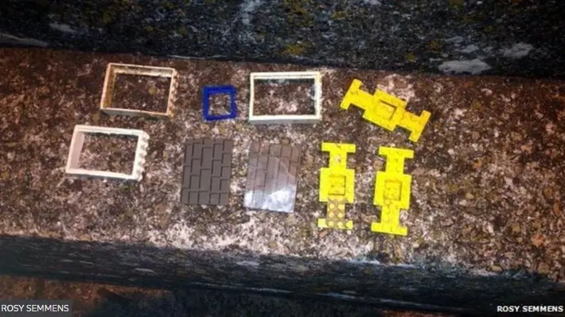 Lego จากเรืออับปางยังคงเดินทางเข้าหาฝั่ง