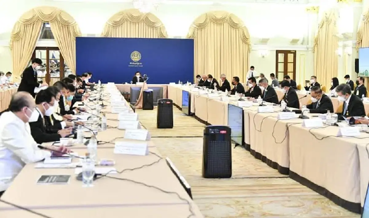 ภาพการประชุม ศบค. ชุดใหญ่