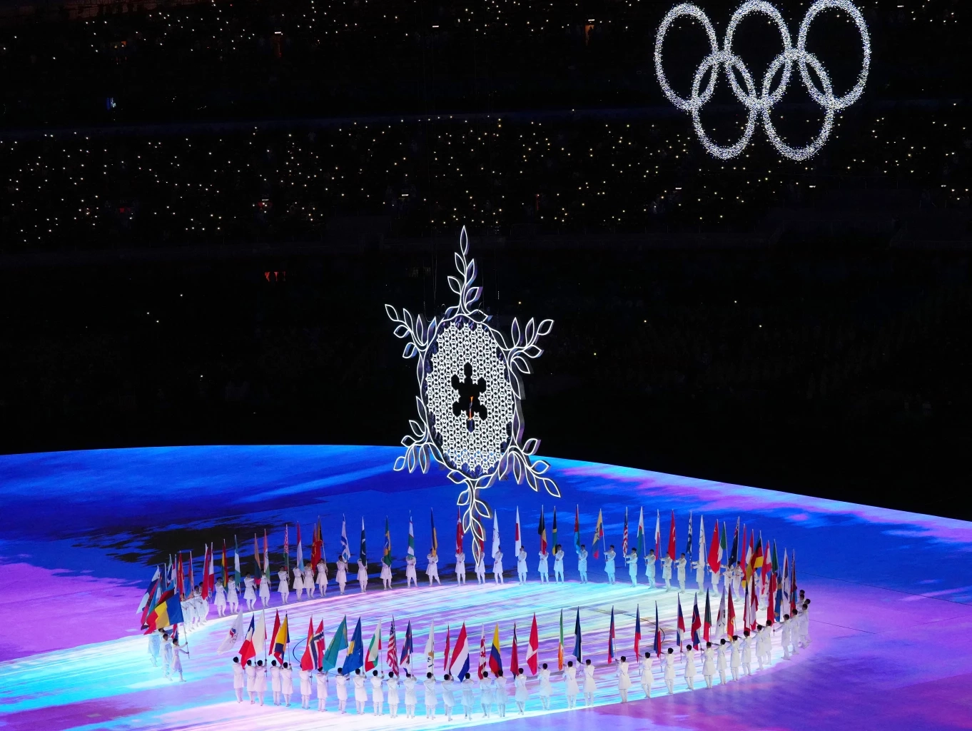 ประมวลภาพพิธีปิด อลป.ฤดูหนาว "ปักกิ่งเกมส์"