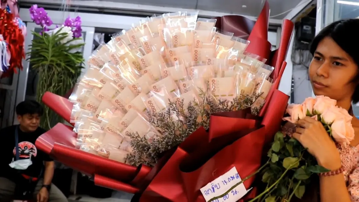 ดอกไม้ 'สายเปย์' เทรนด์ฮิตวันวาเลนไทน์
