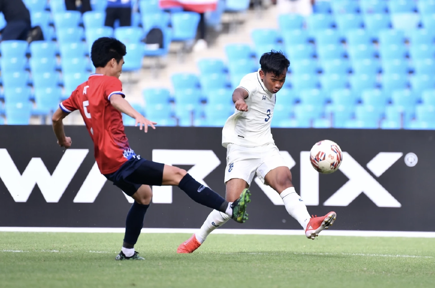 "ช้างศึก" ชนะลาว 2-0 ลิ่วชิงศึก U23 อาเซียนสมัย 3