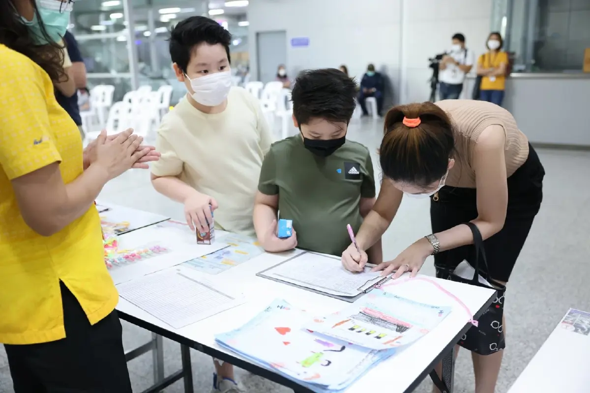 บางซื่อ เปิดฉีดไฟเซอร์ให้เด็กอายุ 5-11 ปี วันละ 5,000 คน