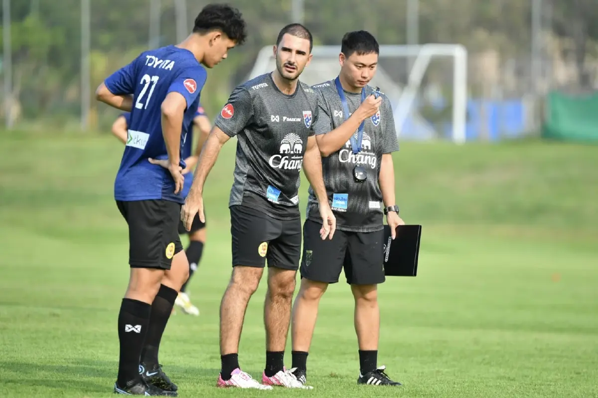 "ช้างศึก U23" ซ้อมก่อนลับแข้งเกษตรศาสตร์