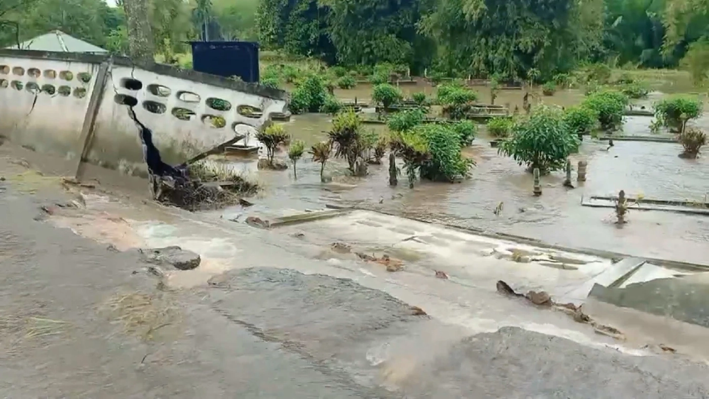 "มูโนะ" ยังวิกฤตน้ำพัดทะลักซ้ำ เร่งค้นหาผู้สูญหาย