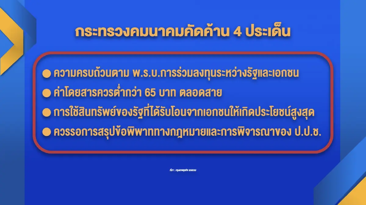 นายกฯเร่งเคลียร์ 'สัมปทาน' รถไฟฟ้าสายสีเขียว