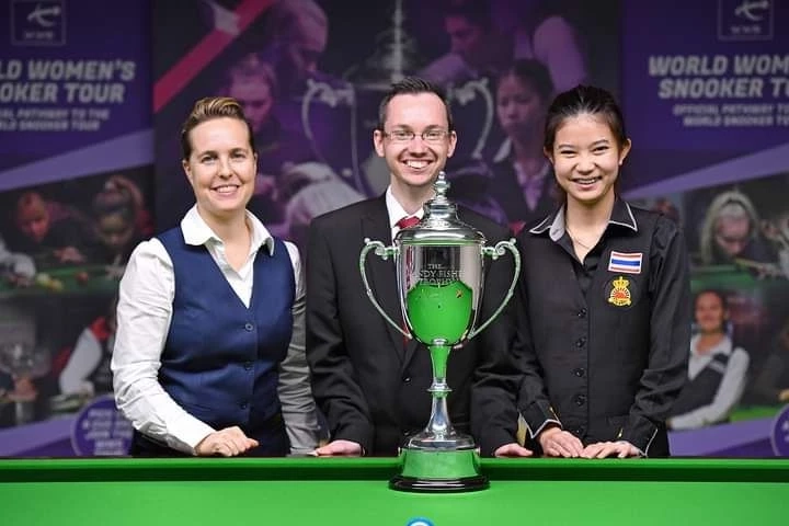 "มิ้งค์ สระบุรี" สร้างประวัติศาสตร์คว้าแชมป์สนุกเกอร์หญิงโลก
