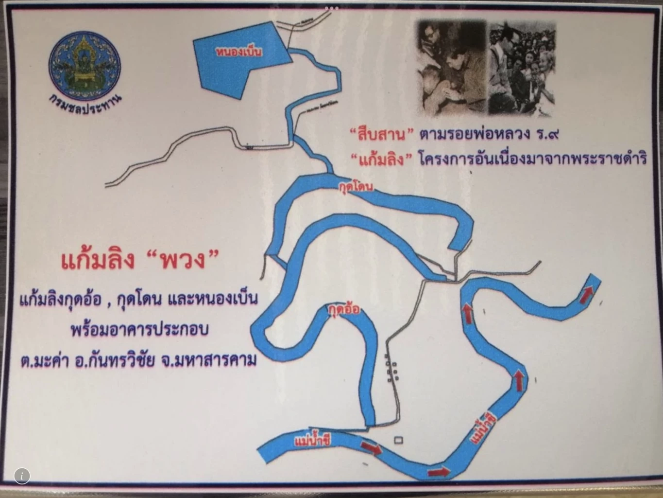 ขุดลอก 100 ล้าน  เงื่อนงำโครงการแก้มลิงแม่น้ำชีตอนกลาง มหาสารคาม  โดยขุนเกษตร