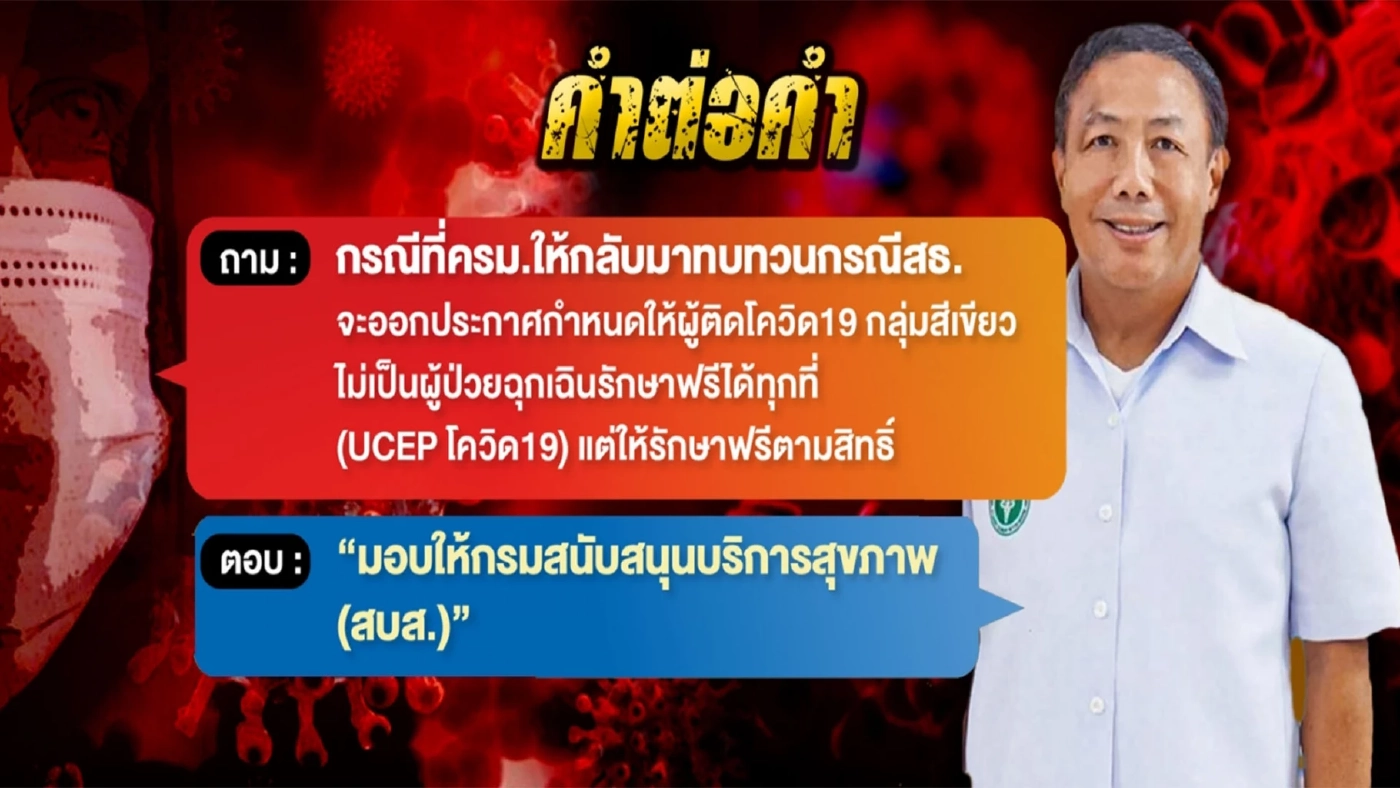 รัฐบาลปรับวงจร "เจอ แจก จบ" โควิด "โรคประจำถิ่น"