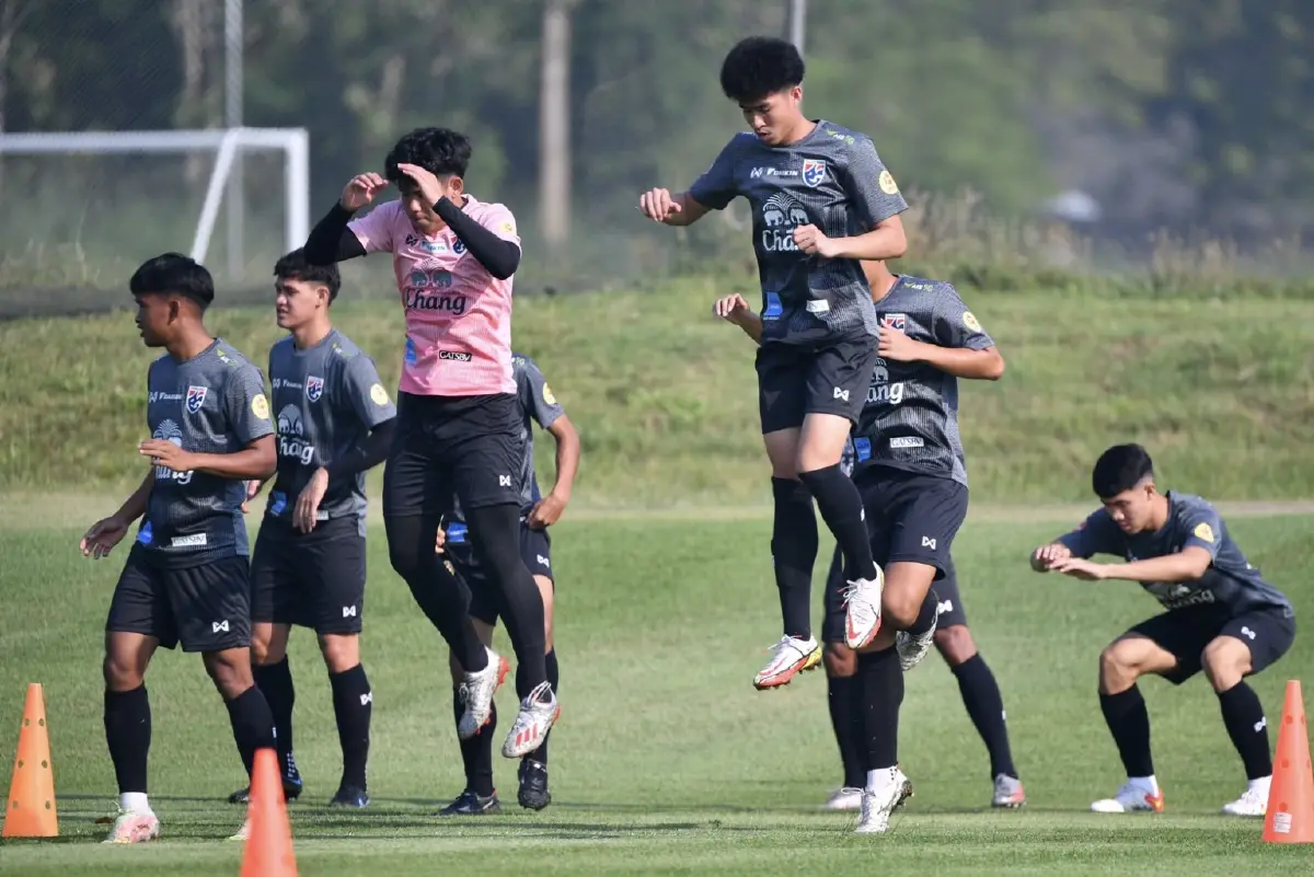 "ซัลบา" นำช้างศึก U23 ซ้อมครั้งแรก ก่อนลุยชิงแชมป์อาเซียน