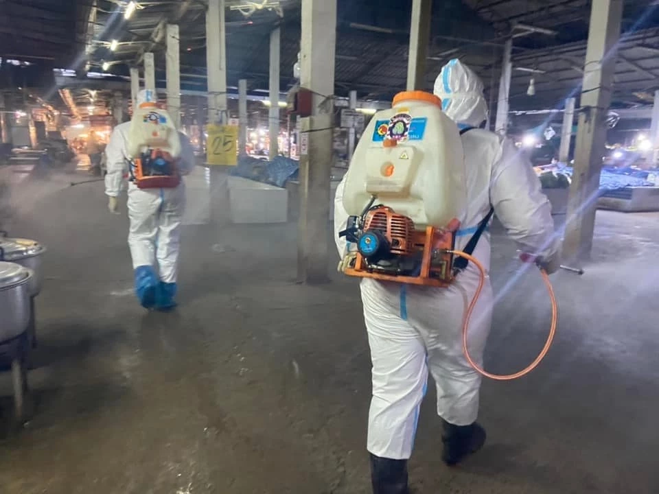 หนองบัวลำภู เกิดคลัสเตอร์ตลาดสด 57 ราย สั่งปิดตลาด 3 วัน