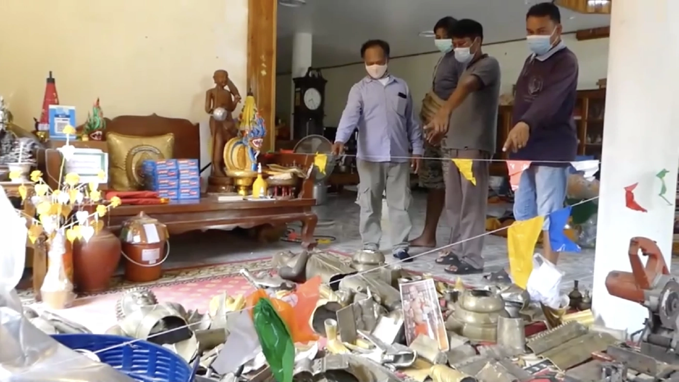 มารศาสนา ! เจ้าอาวาสวัดดัง เสพยา-ถอดประตูวัด ชำแหละพระพุทธรูปขาย