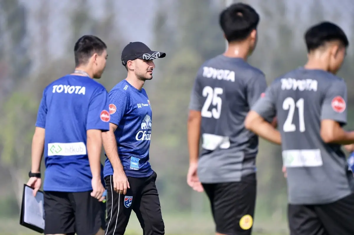 "ซัลบา" นำช้างศึก U23 ซ้อมครั้งแรก ก่อนลุยชิงแชมป์อาเซียน