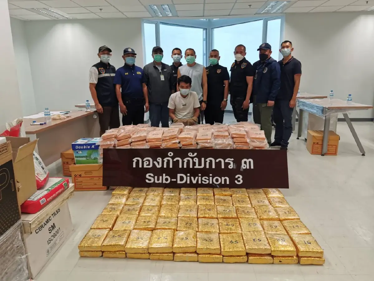 บก.ปคม. ทลาย 2 ขบวนการ ลักลอบขนกัญชา น้ำหนักรวมกว่า 1 ตัน