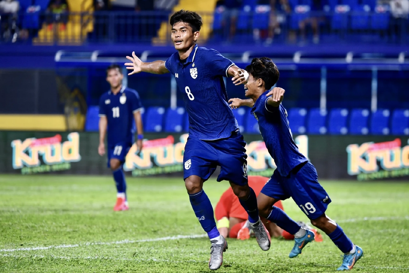 ช้างศึกอัดสิงคโปร์ 3-1 เปิดหัวชิงแชมป์อาเซียน U23