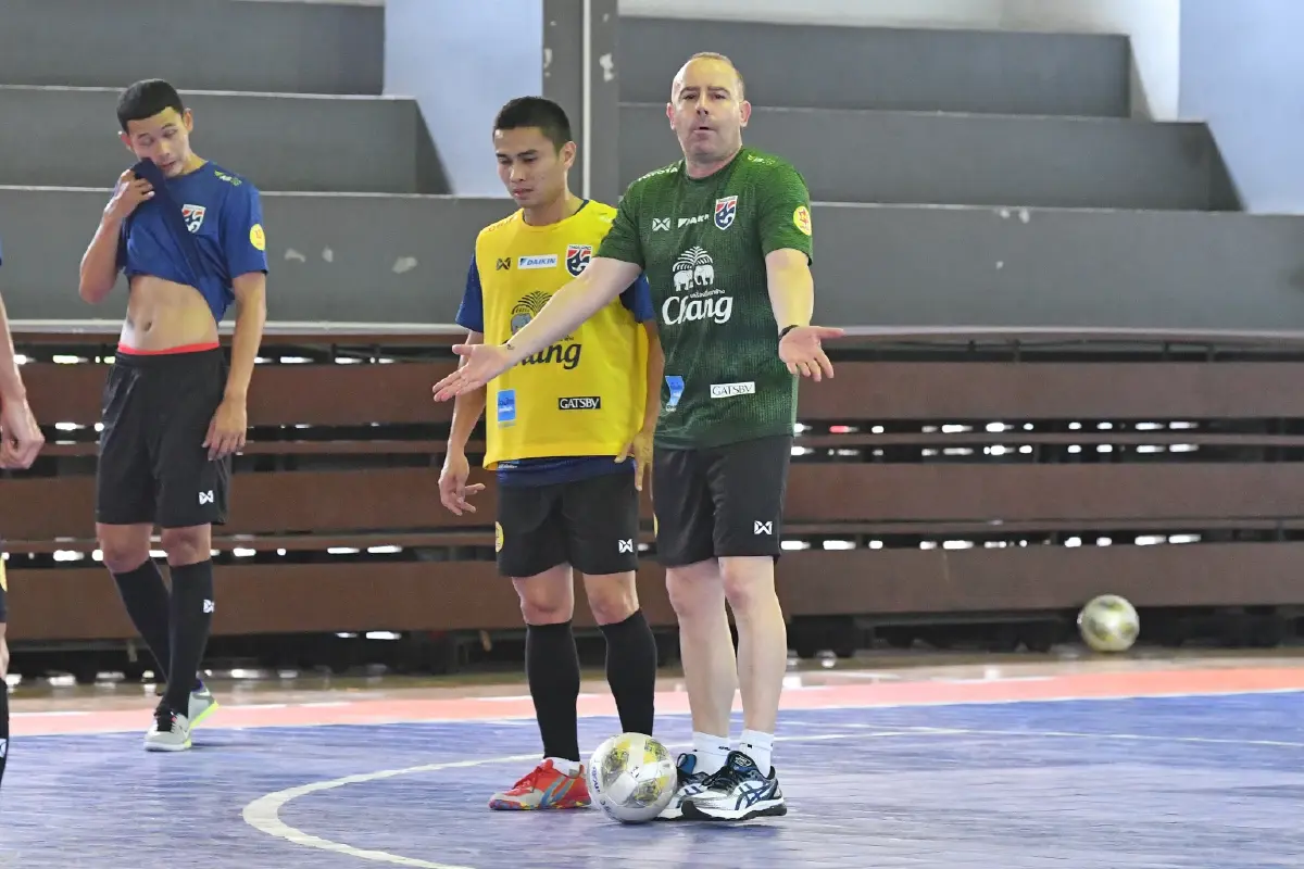 โต๊ะเล็กไทยพร้อมลุย "NSDF Futsal Invitation" อุ่นเครื่องก่อนชิงเจ้าอาเซียน