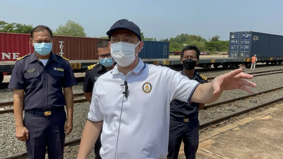 ผู้ประกอบการไทยขนส่งทุเรียน-มะพร้าว ทางรถไฟไปจีนครั้งแรกใช้เวลา5วัน