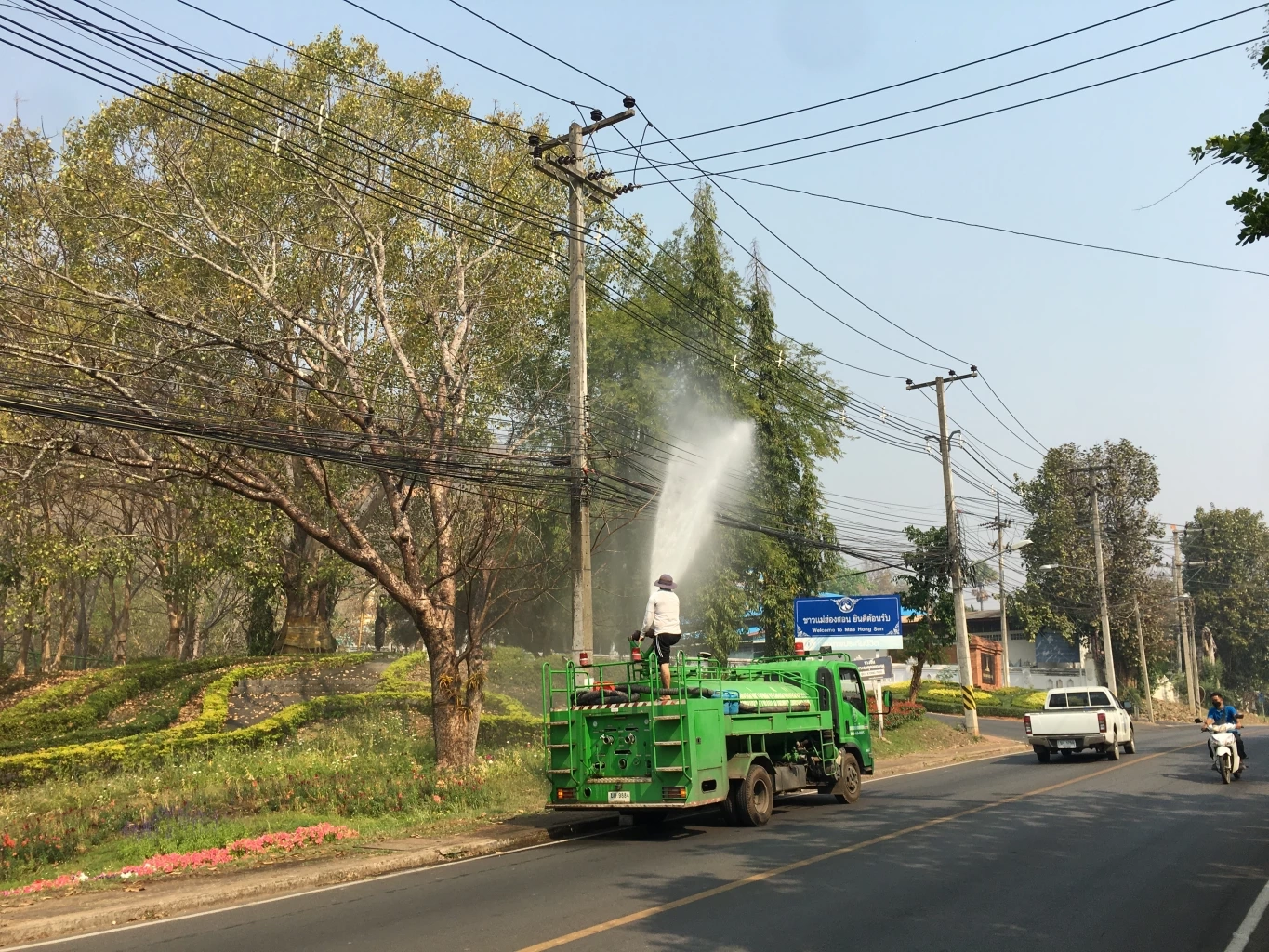 นายอำเภอแม่ฮ่อนสอนตั้งรางวัลนำจับ"ลักลอบเผาป่า"