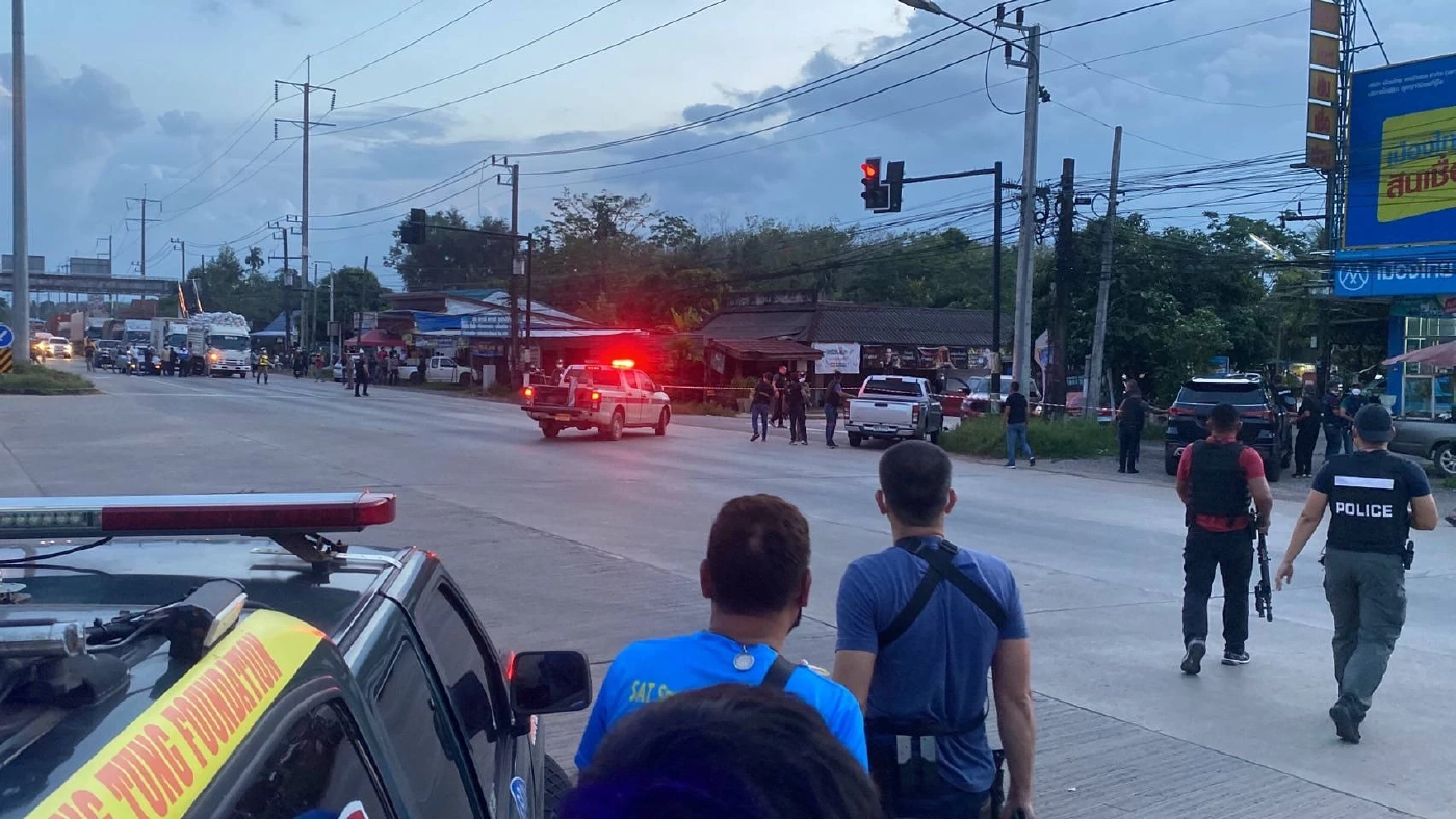 ยิงปะทะสี่แยกเมืองพัทลุง