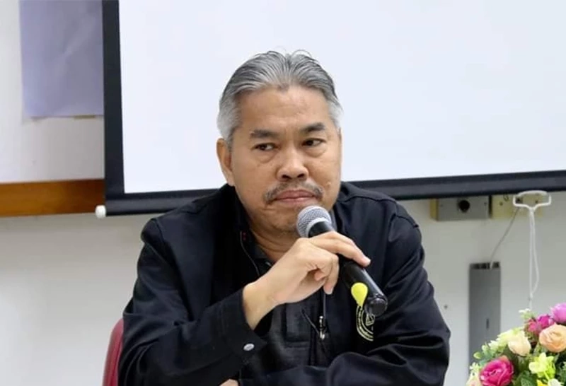 ว่าที่ร้อยตรีสมชาย อามีน นายกสมาคมนักกฎหมายคุ้มครองสิทธิ์และสิ่งแวดล้อม 