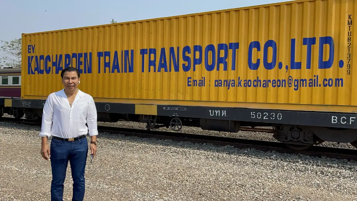 ไทยขนสินค้าขึ้นรถไฟส่งตรงไปจีนขบวนแรก