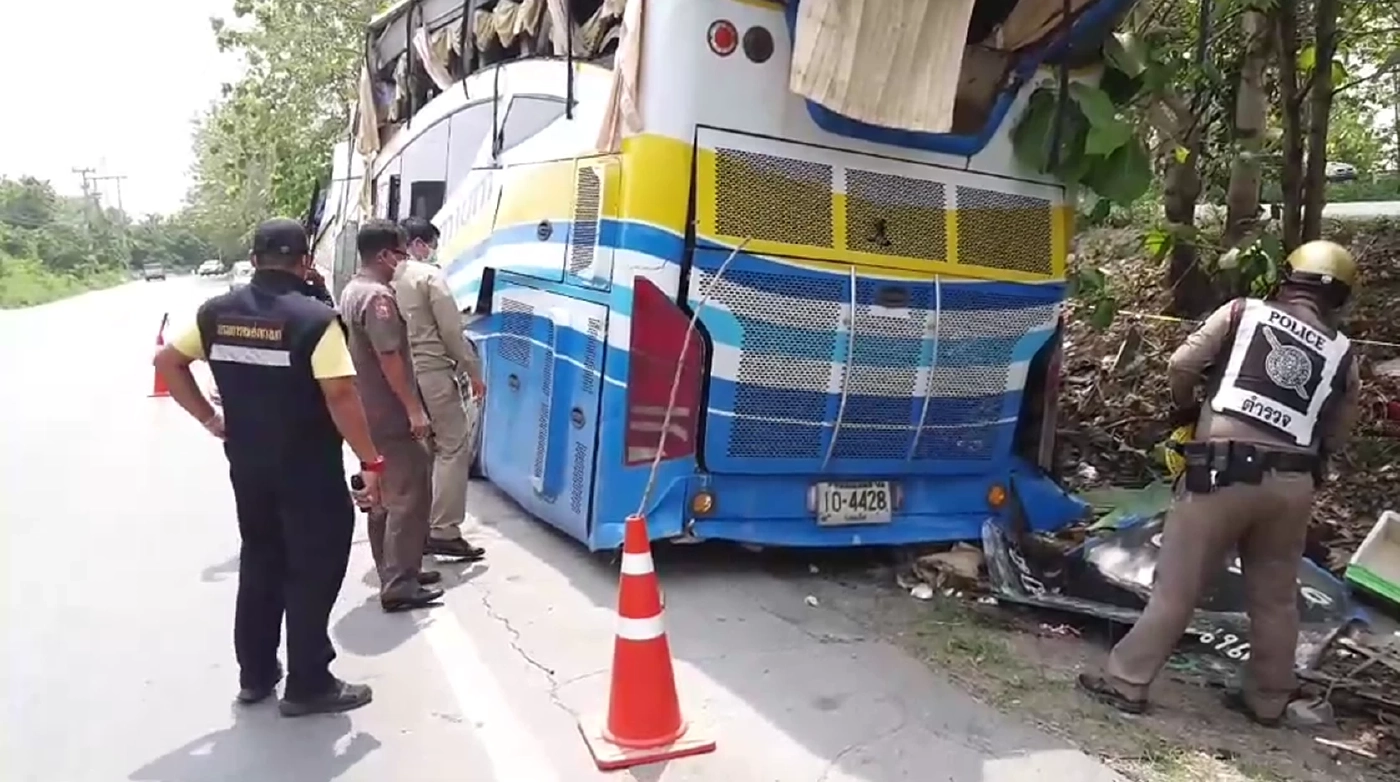 แจ้ง 2 ข้อหาหนักคนขับรถทัวร์มรณะ รับสารภาพ เสพยาบ้า-หลับใน