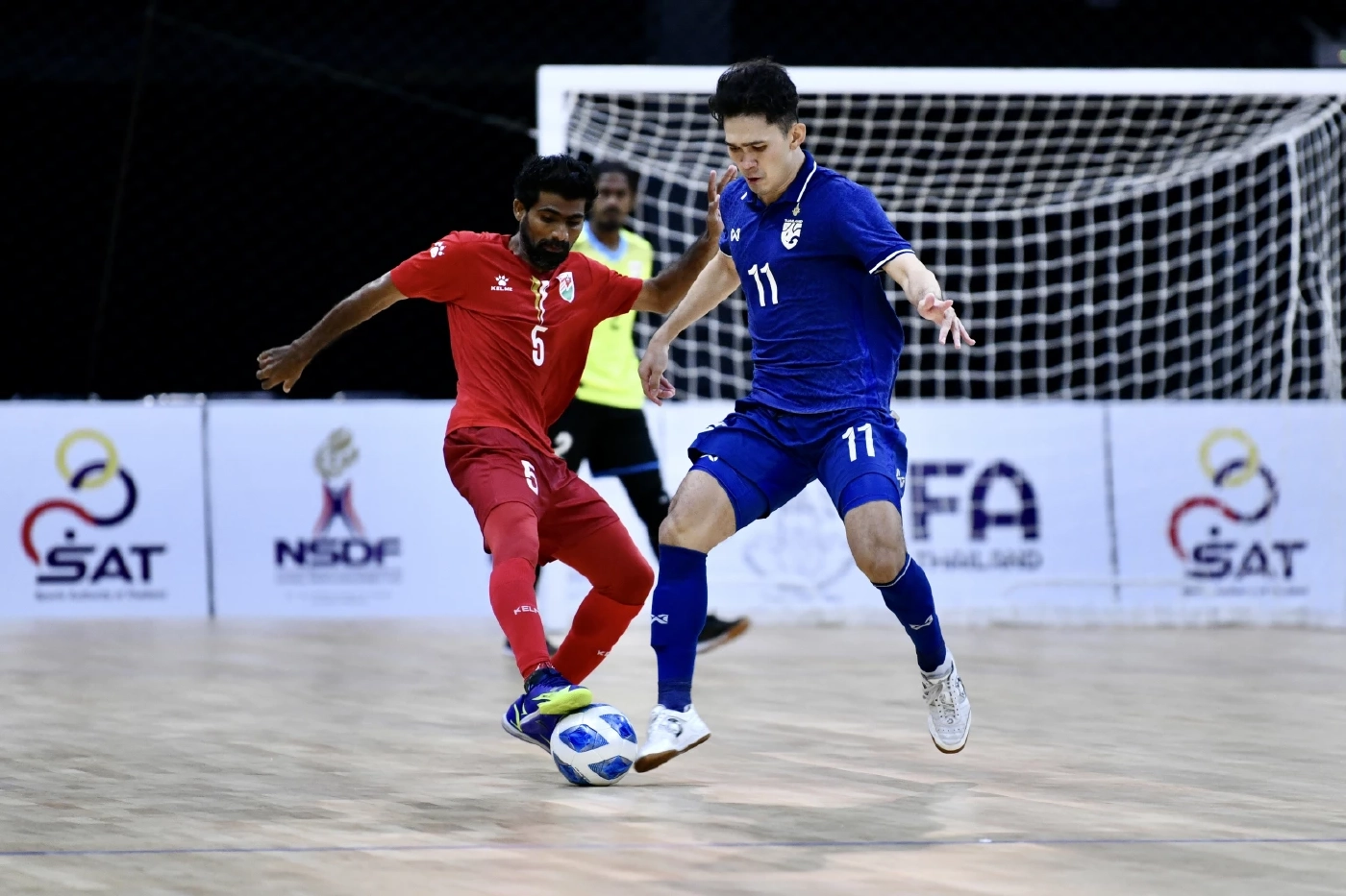 ช้างศึกโต๊ะเล็กฟอร์มดุถล่มมัลดีฟส์8-3เปิดหัวอุ่นเครื่องNSDF