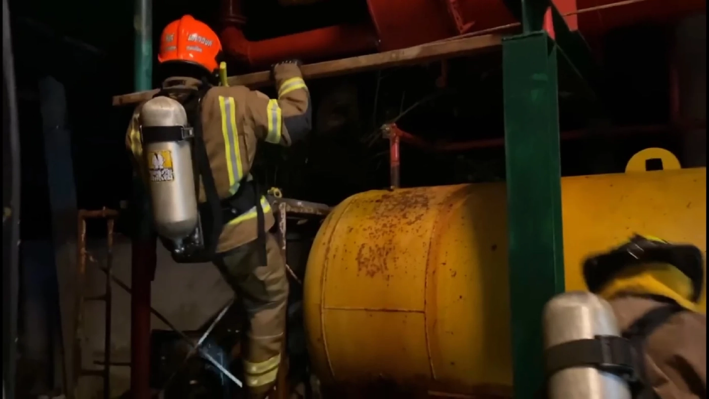 ก๊าซแอมโมเนียรั่วในโรงน้ำแข็งเชียงใหม่