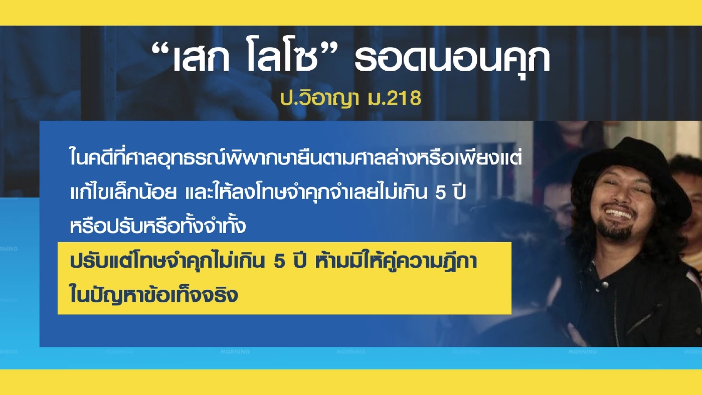 ย้อนรอยคดี "เสก โลโซ" กับเรื่องอื้อฉาว ที่ต้องลุ้นคำพิพากษาศาลฎีกา คุกมั้ย?