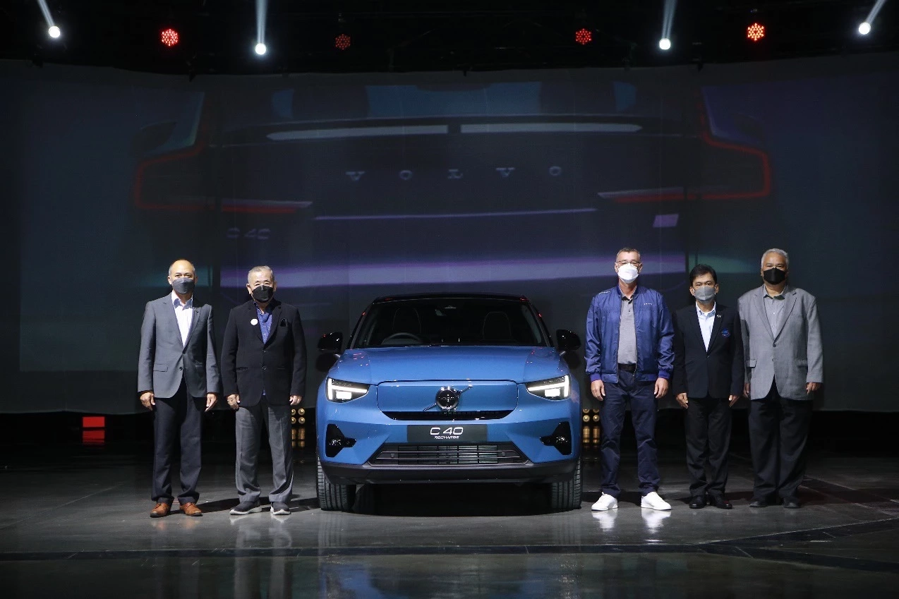 วอลโว่ เผยโฉม THE ALL NEW C40  รถไฟฟ้า 100%