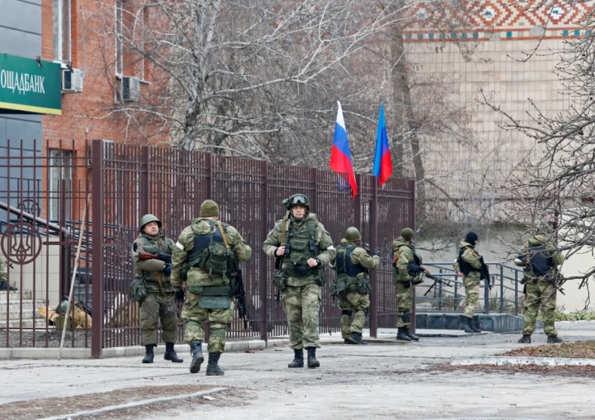 ภาพสงครามระหว่างยูเครนกับรัสเซีย