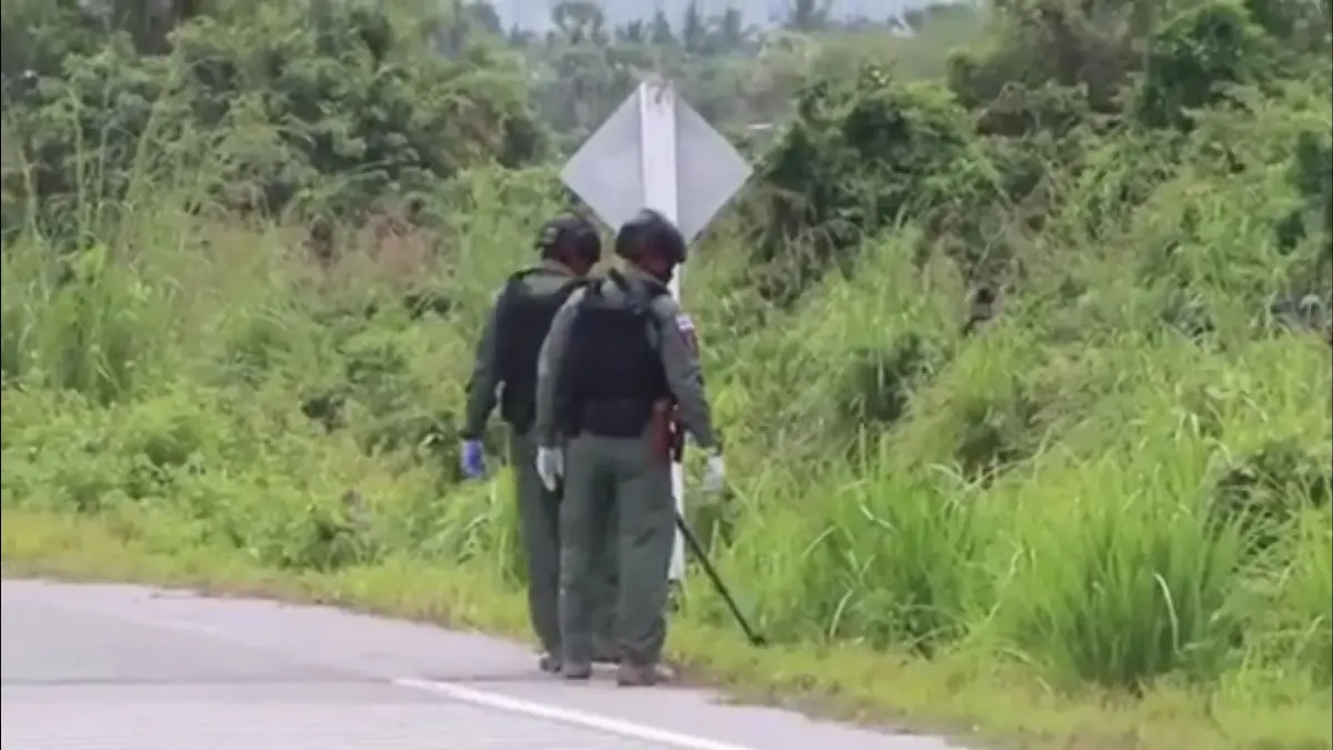 แผนลวงคนร้ายทำปั๊มน้ำพังก่อนซุกบึ้ม จนท.เจ็บ 4