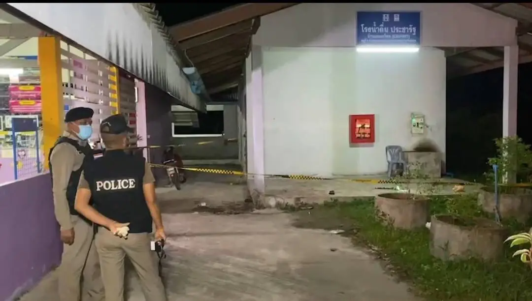 เจ็บทั้งคู่! “อดีตพี่เขย-น้องเมีย” ดวลปืนสนั่นศาลาหมู่บ้าน