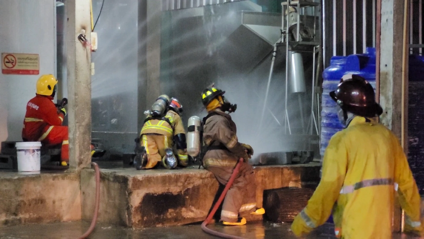 ก๊าซแอมโมเนียรั่วในโรงน้ำแข็งเชียงใหม่