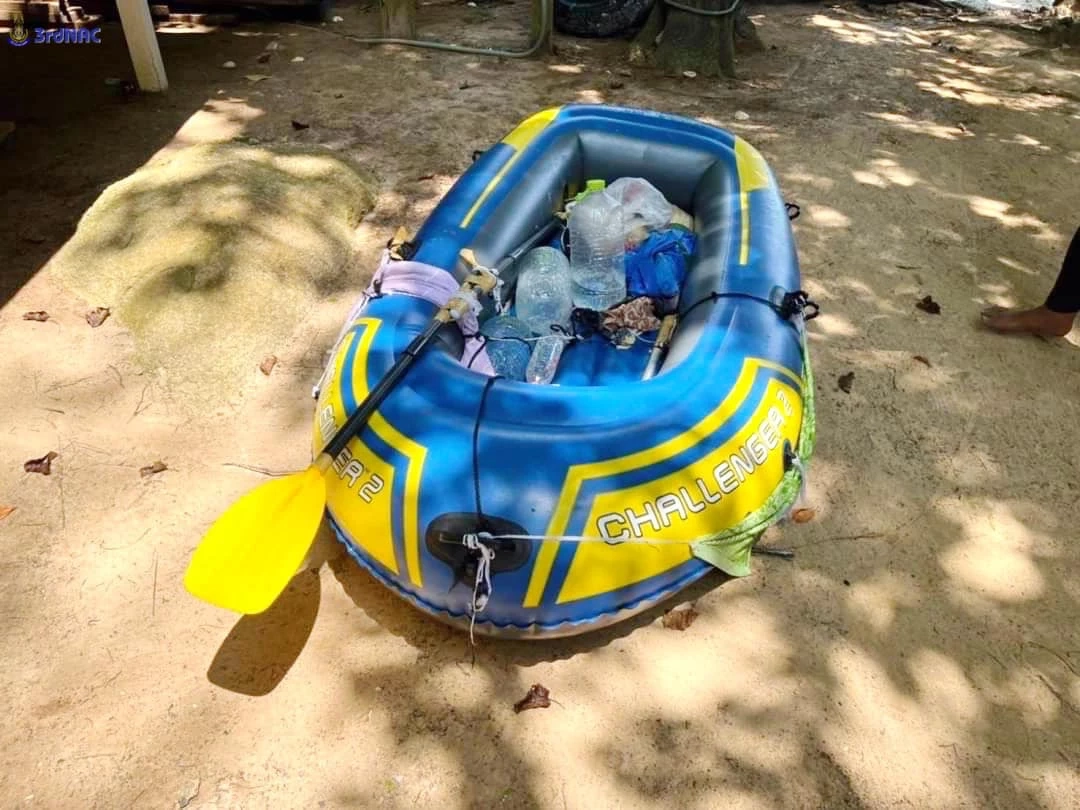 หนุ่มเวียดนามพายเรือยาง 2,000 กม. จากภูเก็ตไปหาเมียที่อินเดีย