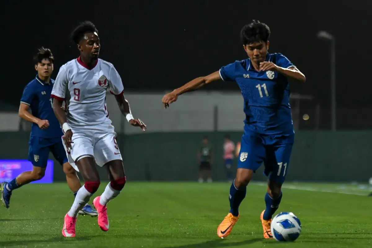 "ช้างศึกU23"พ่ายกาตาร์0-1"โค้ชโย่ง"ขอโทษแฟน-แจงเรื่องเลือก 11 ตัวจริง