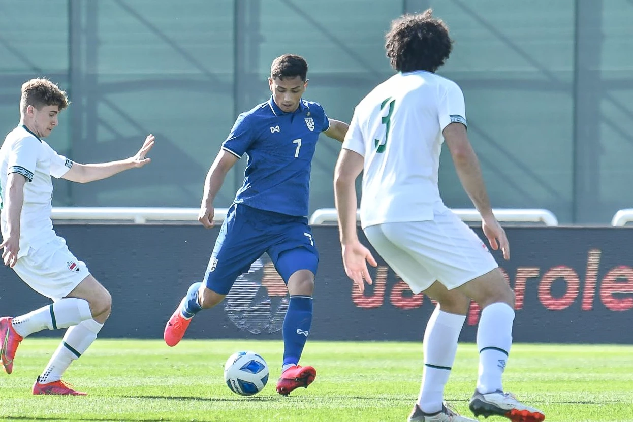 "ช้างศึกU23"โดนยิงทดเจ็บพ่ายอิรัก1-2ส่งท้ายดูไบคัพ