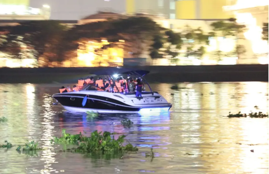 การจำลองเหตุการณ์คืนเกิดเหตุ "แตงโม" ตกแม่น้ำเจ้าพระยา